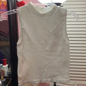 White Crop top